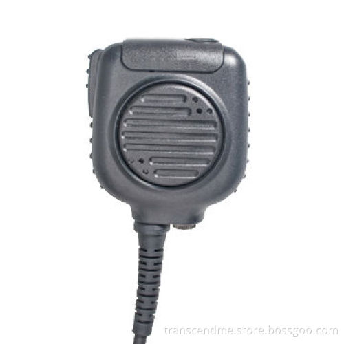 Two-way Radio Speaker Microphone with Front Tactical PTT